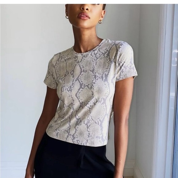 ARITZIA | Babaton Python Snake Everyday
Baby Tee - Picture 1 of 3